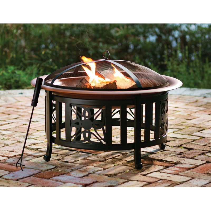 Garten Living Feuerschale Luevano aus Kupfer & Bewertungen | Wayfair.de